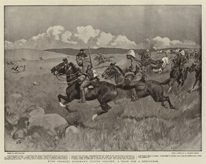 Avec la colonne volante du colonel Hickman, une course pour un springbok