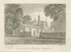 Rugeley Town - École de grammaire (1824)