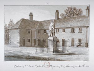 Statue de James Hulbert, Hôpital Saint-Pierre, Southwark, Londres
