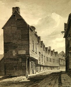 Vue de la folie à Dockhead, Bermondsey