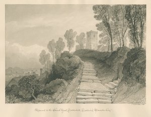 Worcestershire - Droitwich - Église de Dodderhill, 1833