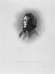 Mme Franklin Pierce, vers 1886