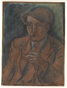 Étude préliminaire pour le portrait du peintre et graveur Søren Hjorth Nielsen - John Christensen