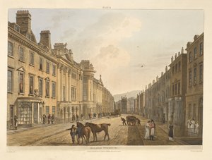 Milsom Street, Bath, illustré par une série de vues, d