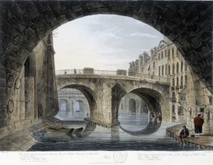 Paris, le Pont au Change - dessin de Mats, vers 1810, ville de Paris