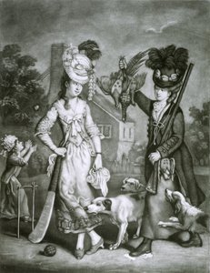 Miss Wicket et Miss Trigger, 1778
