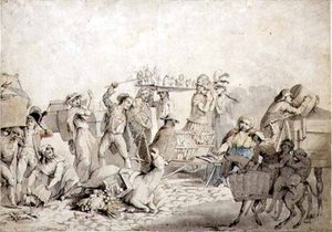 Scène de rue - John Collet