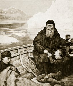 Le dernier voyage de Henry Hudson, illustration de 