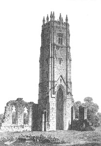 Tour des Grey Friars, Richmond, North Yorkshire, vers 1800-1833