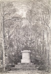 Cénotaphe de Sir Joshua Reynolds à Coleorton Hall, Leicestershire, 1823