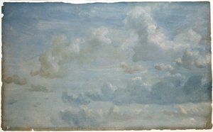 Étude de nuages, 1822