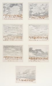 Études de nuages (d