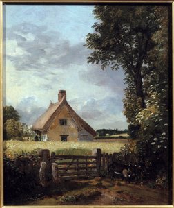 Cottage dans un champ de blé. - John Constable