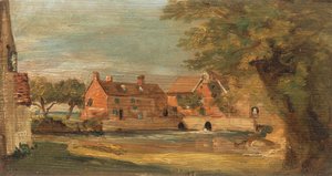 Moulin de Flatford, entre 1810 et 1811 - John Constable