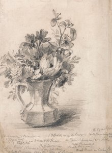 Fleurs dans un pichet