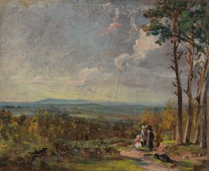 Hampstead Heath en direction de Harrow