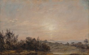 Hampstead Heath en direction de Harrow, 1821 à 1822