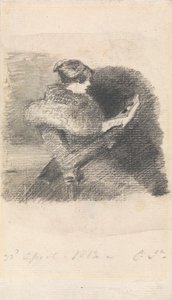 Mary Constable lisant - John Constable