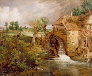 Moulin à Gillingham, Dorset - John Constable