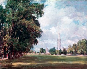 La Cathédrale de Salisbury depuis Lower Marsh Close - John Constable