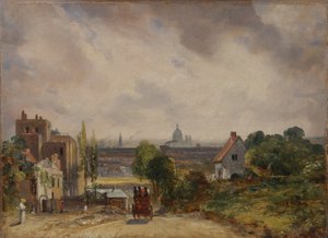 Cottage de Sir Richard Steele, Hampstead - John Constable