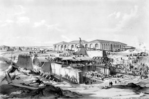Construction de la Maison de la Machine Stationnaire, Camden Town, 26 avril 1837