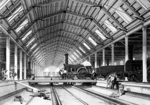 Maison des machines, Swindon, 1846 - John Cooke Bourne