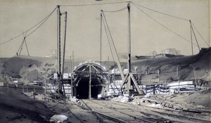Tunnel de Primrose Hill, avril 1837