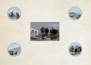 Nettoyage, construction, nivellement et ouverture du LBR, vers 1838