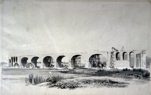 Viaduc de Wolverton, 30 juin 1837 - John Cooke Bourne