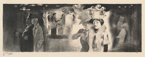 Une scène de nuit