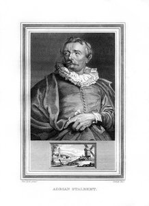 Adriaen van Stalbemt, peintre flamand, 1825