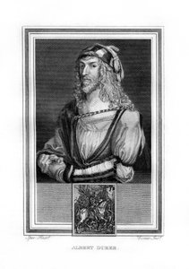 Albert Durer, peintre et graveur de la Renaissance du Nord allemand, 1825 - John Corner