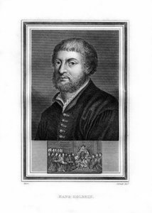 Hans Holbein le Jeune, peintre de la Renaissance du Nord allemand, 1825 - John Corner