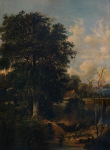 Paysage, vers 1798