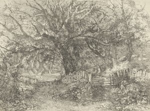 Scène de route, Trowse Hall, 1813 - John Crome
