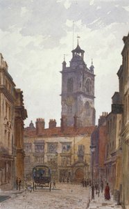 Église Saint-Gilles sans Cripplegate, City de Londres, 1880 - John Crowther