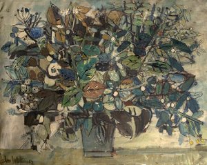 Étude de fleurs, automne, 1952