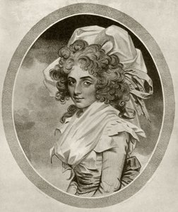 Sarah Siddons, gravée par Peltro W. Tomkins, tirée du 