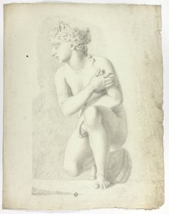 Statue de Vénus Accroupie - John Downman