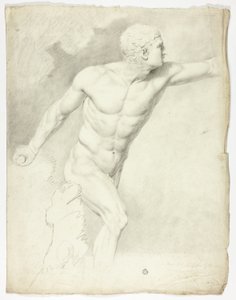 Le Gladiateur Borghèse de la statue à Rome