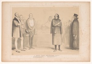 Caricature de Disraeli en Shylock - John Doyle