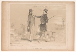 Caricature de la politique intérieure anglaise (HB Sketches)