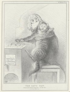Caricature de Talleyrand et Palmerston, 1832 (Political Sketches) - John Doyle