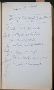 Carnet de croquis contenant 60 croquis et illustrations, écrits sur la peinture à la tempera et les artistes dont Botticelli