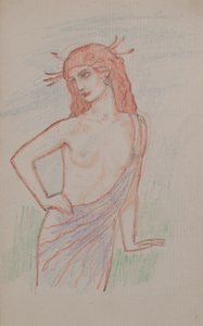 Sans titre [Figure féminine] - John Duncan