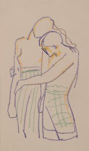 Sans titre [Naoise et Deirdre] - John Duncan