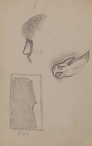 Sans titre [Croquis au crayon]