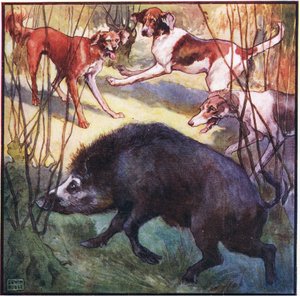 En baissant un peu la tête, il est venu droit sur moi - John Edwin Noble