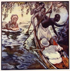 Elle était en train de se précipiter, la gueule ouverte, sur notre petite coquille de noix